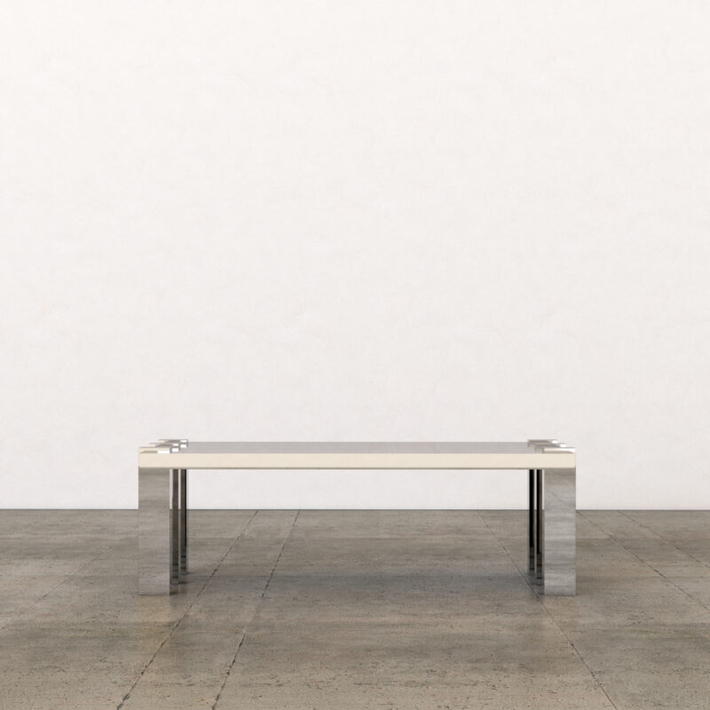 Strato_Table Akros_mirror stainless steel_1